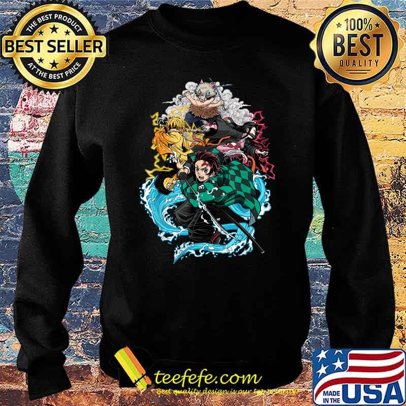 DEMONS SLAYERS Poster T-Shirt Sweater DEMONS SLAYERS Poster T-Shirt Sweater