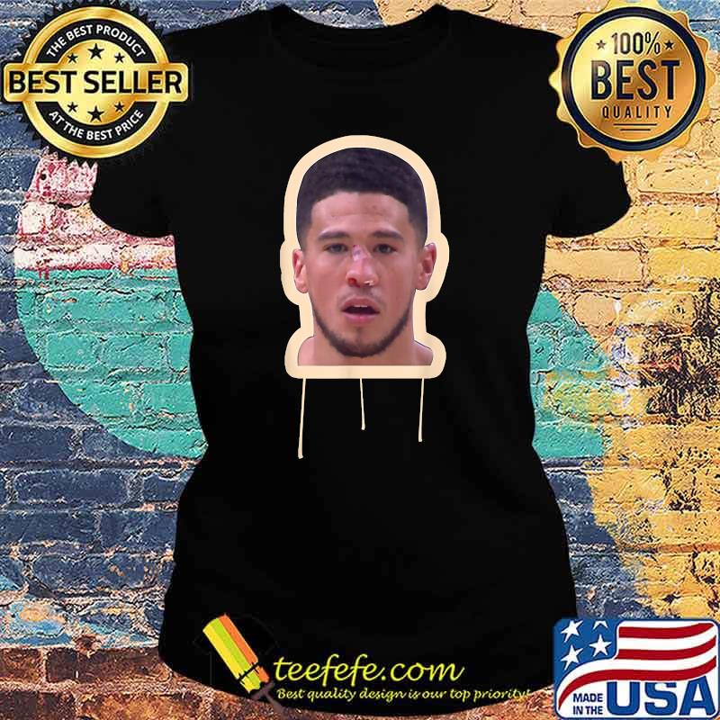 Devin Booker Funny Nosebleed Shirt Ladies tee Devin Booker Funny Nosebleed Shirt Ladies tee
