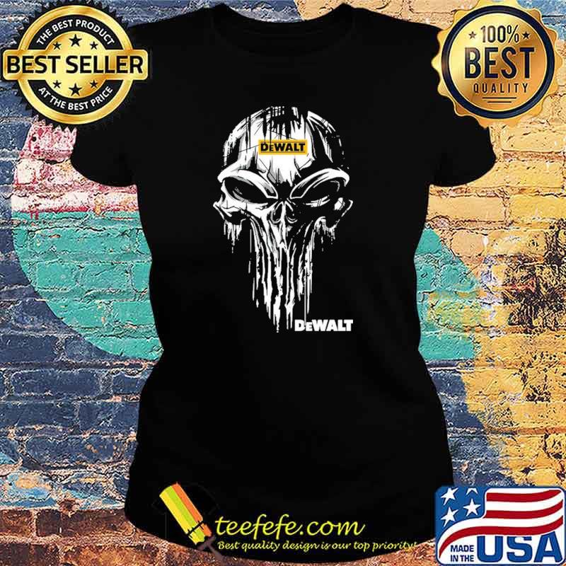 DeWalt Skull DeWalt Shirt Ladies tee DeWalt Skull DeWalt Shirt Ladies tee