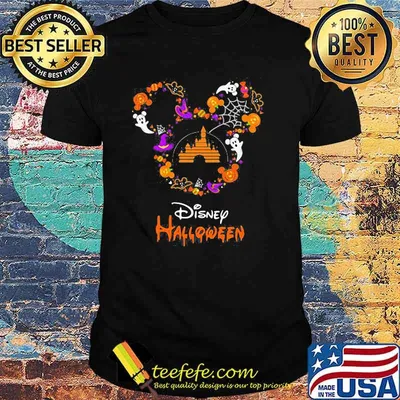 Disney halloween ghost witch pumpkin shirt