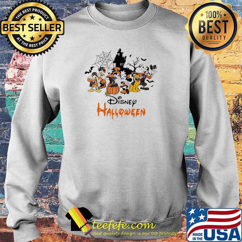 Disney halloween pumpkin mickey minnie donald duck Sweater Disney halloween pumpkin mickey minnie donald duck Sweater