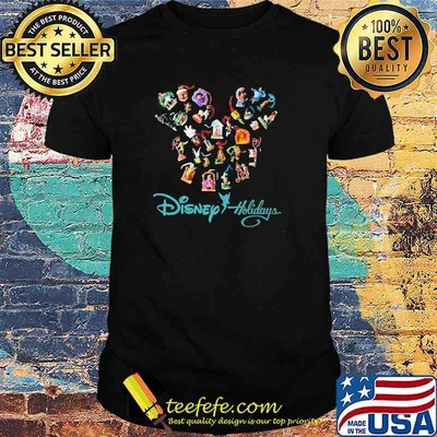 Disney holidays christmas shirt