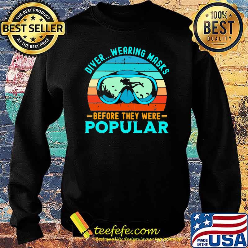 Diver Wearing masks Before They Were Popular Vintage Shirt Sweater Diver Wearing masks Before They Were Popular Vintage Shirt Sweater
