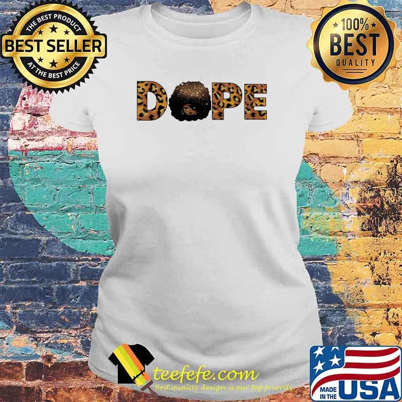Dope brown goddess lepoard Shirt Laides tee Dope brown goddess lepoard Shirt Laides tee