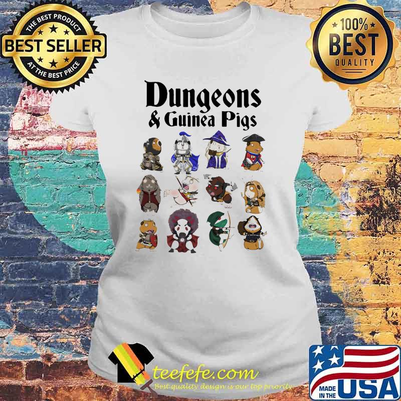 Dungeon and Guinea pigs Shirt Laides tee Dungeon and Guinea pigs Shirt Laides tee