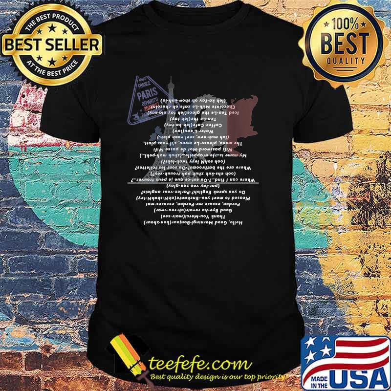 Easy English to French Phrases T-Shirt