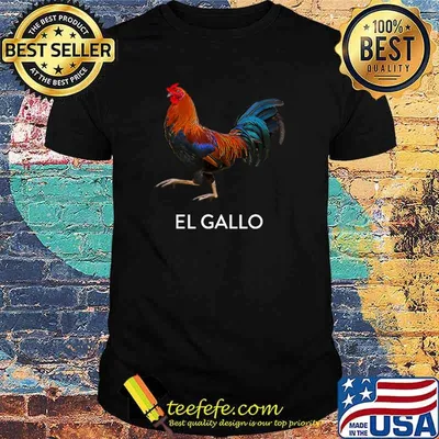 El Gallo - Mexican Lottery Rooster T-Shirt