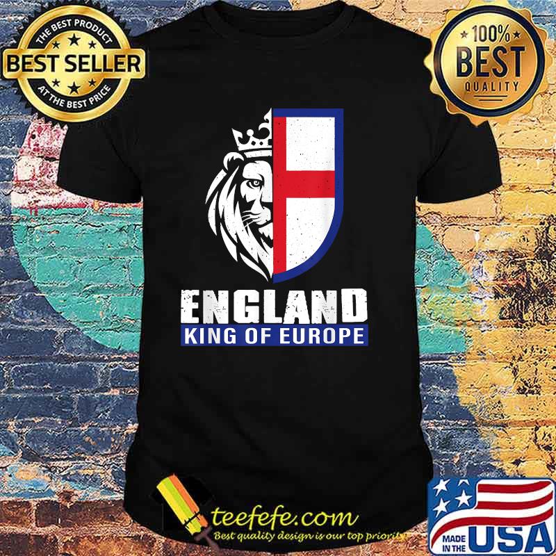England king of europe soccer lion king shirt