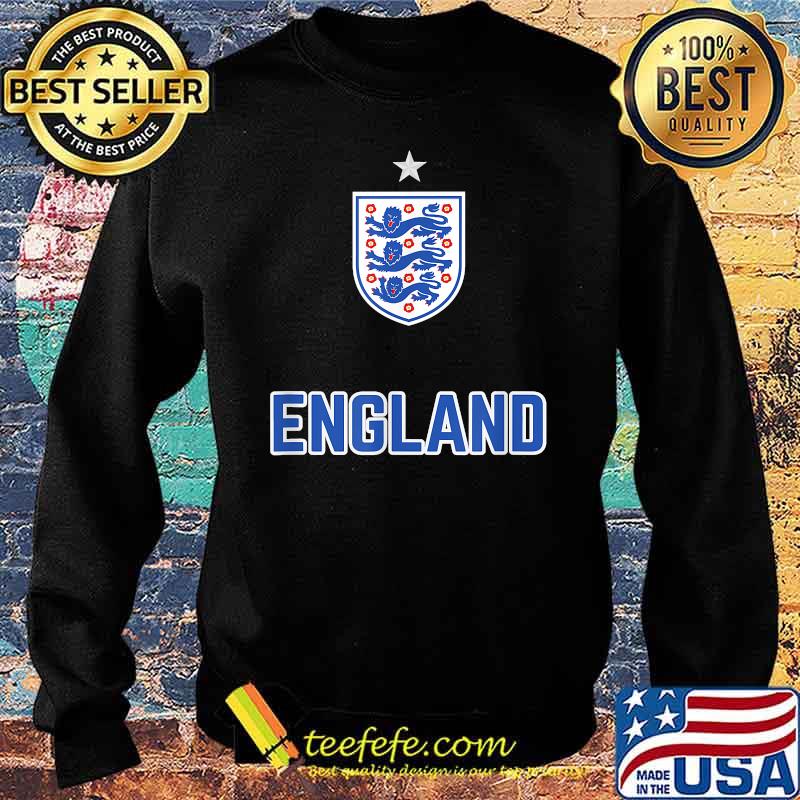 England Three Heraldic Lions Crest Soccer Football 2020 2021 T-Shirt Sweater England Three Heraldic Lions Crest Soccer Football 2020 2021 T-Shirt Sweater