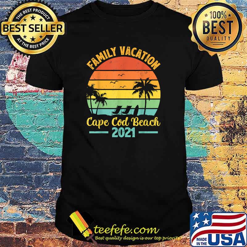Family Vacation Cape Cod Beach Vintage T-Shirt