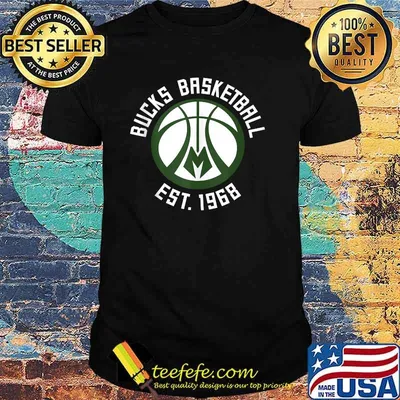 Fear Deer Milwaukee Basketball and Hunting Bucks Est 1968 Shirt