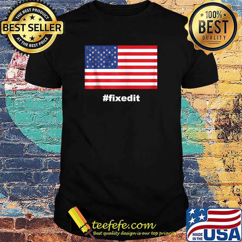 Fixedit Juneteenth Reparation American Diversity Flag Zip Shirt