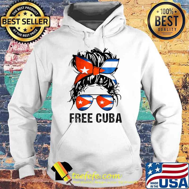 Free Cuba Flag Sos Cuban T-Shirt Hoodie Free Cuba Flag Sos Cuban T-Shirt Hoodie