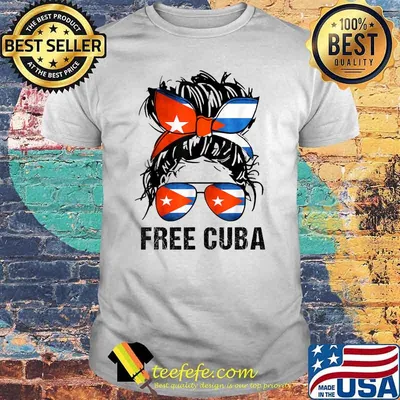 Free Cuba Flag Sos Cuban T-Shirt