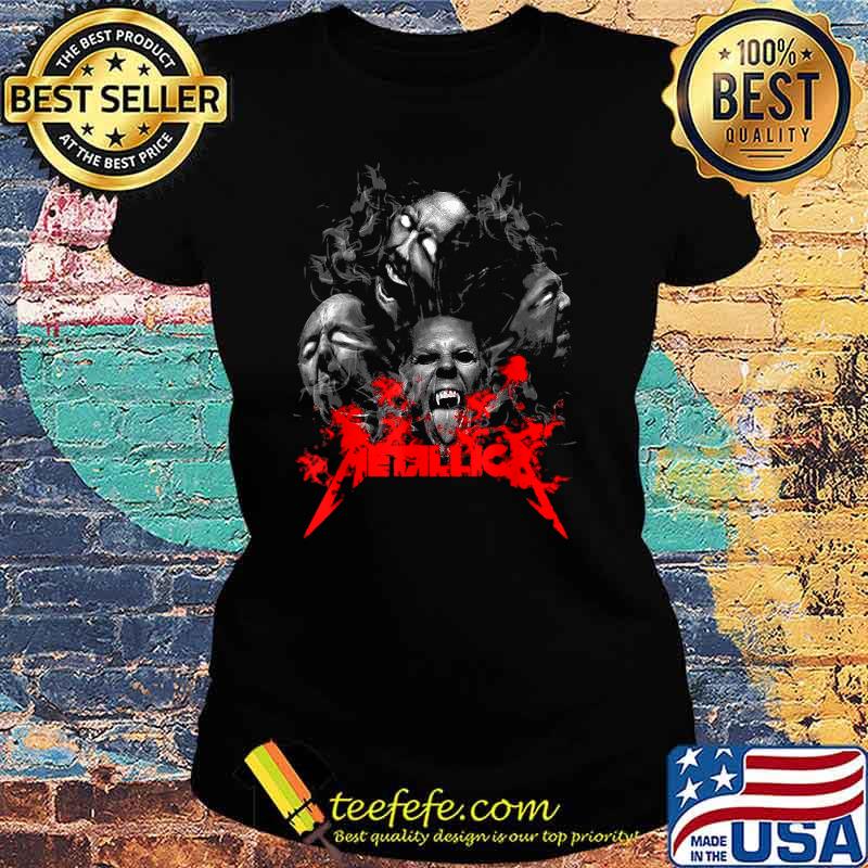 Ghost Metallicas Art Rock Band Music Legend T-Shirt Ladies tee Ghost Metallicas Art Rock Band Music Legend T-Shirt Ladies tee