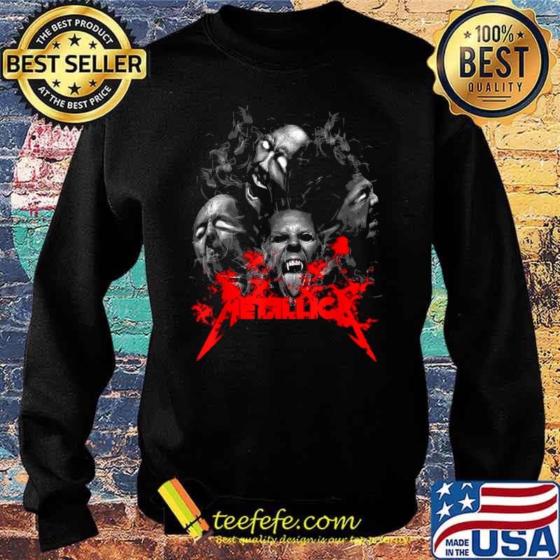Ghost Metallicas Art Rock Band Music Legend T-Shirt Sweater Ghost Metallicas Art Rock Band Music Legend T-Shirt Sweater
