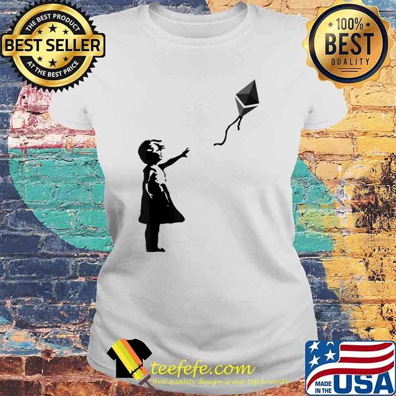 Girl with ETH balloon Shirt Laides tee Girl with ETH balloon Shirt Laides tee