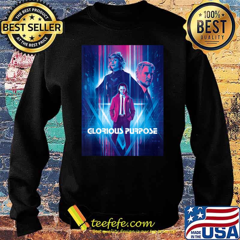 Glorious Purpose Marvel Loki Sylvie Mobius T-Shirt Sweater Glorious Purpose Marvel Loki Sylvie Mobius T-Shirt Sweater