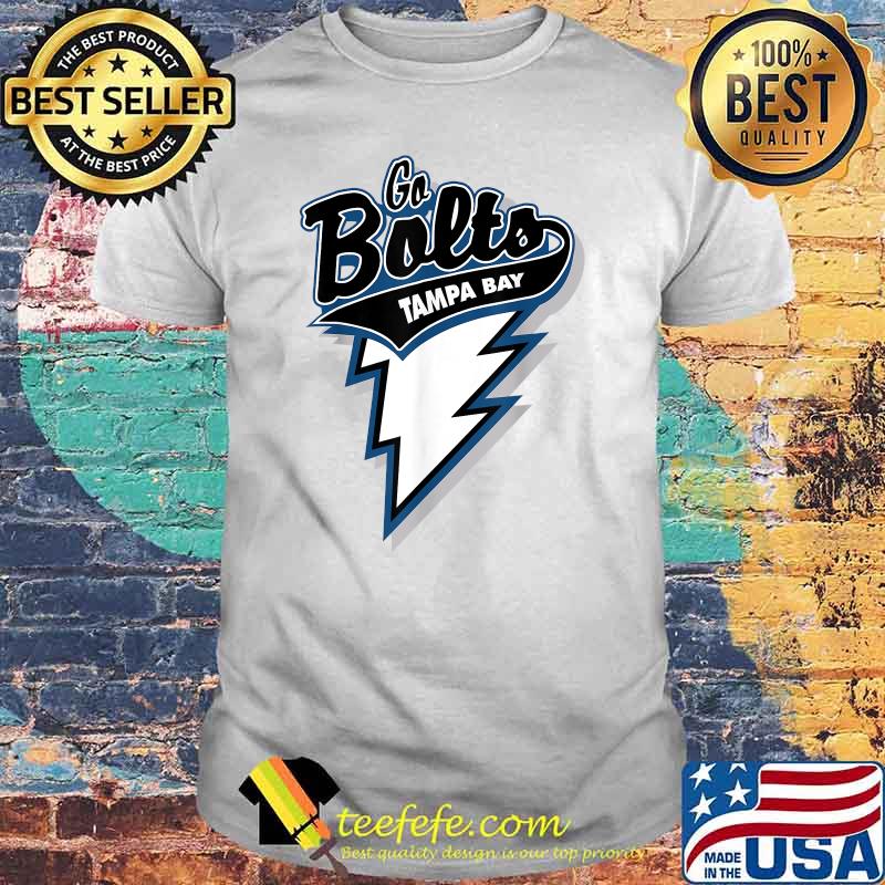 Go Bolts Tampa Bay Cheer Hockey Team T-Shirt