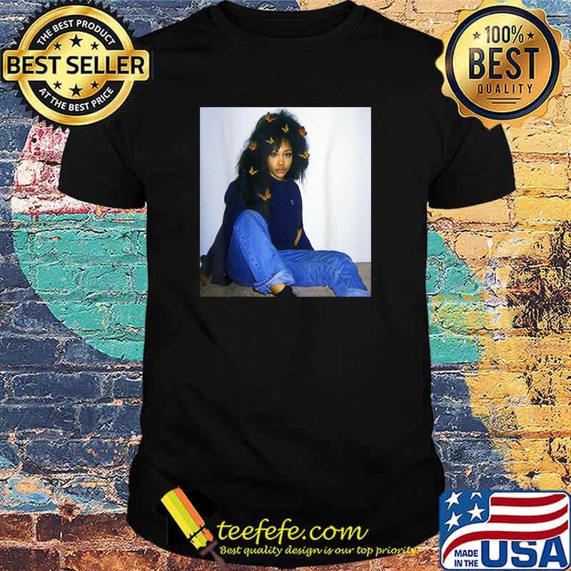 Graphic SZA's Distressed American Singers Music T-Shirt