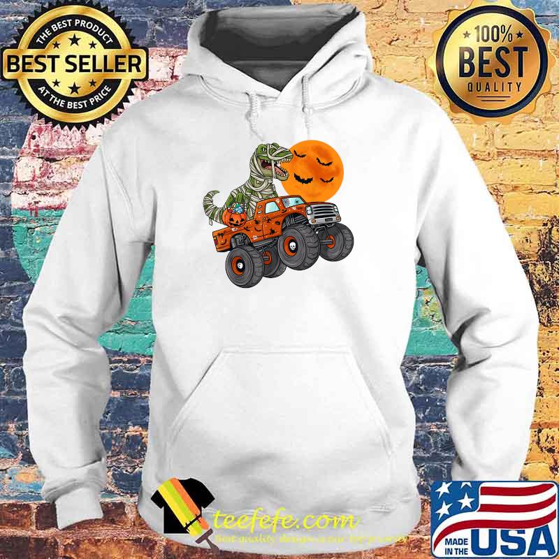 Halloween Mummy T Rex Monster Truck Pumkin Shirt Hoodie Halloween Mummy T Rex Monster Truck Pumkin Shirt Hoodie