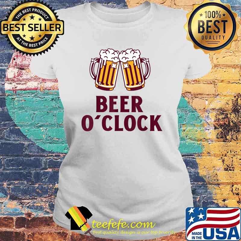 Happy Beer O'Clock Lovers sketchy Shirt Laides tee Happy Beer O'Clock Lovers sketchy Shirt Laides tee