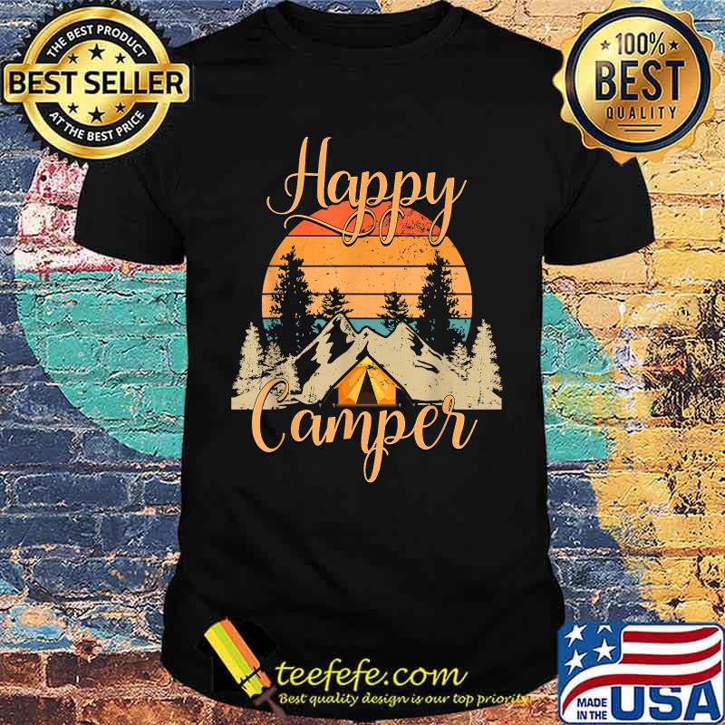 Happy Camper Vintage Shirt Happy Camper Vintage Shirt