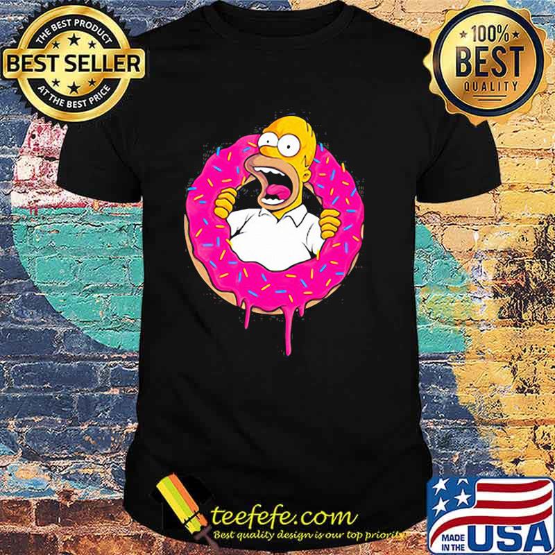 Happy Donuts simpsons shirt