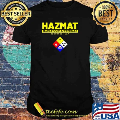 Hazardous Materials Team Related Haz Mat T-Shirt