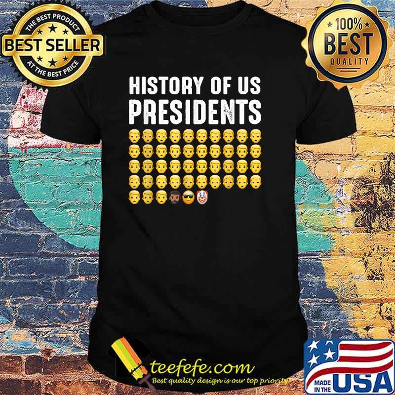 History of US Presidents 46th Clown President Republicans T-Shirt