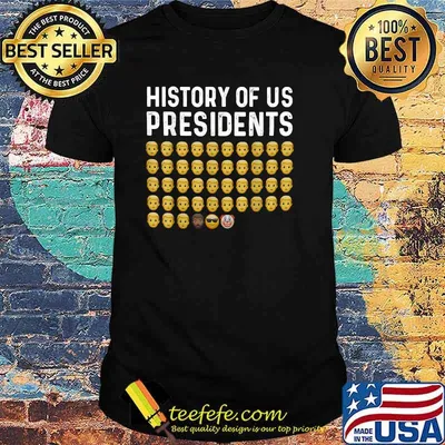History of US Presidents Emojis Shirt