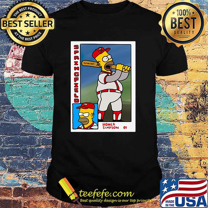 Homer at the Bat Trading Card Tee Shirt