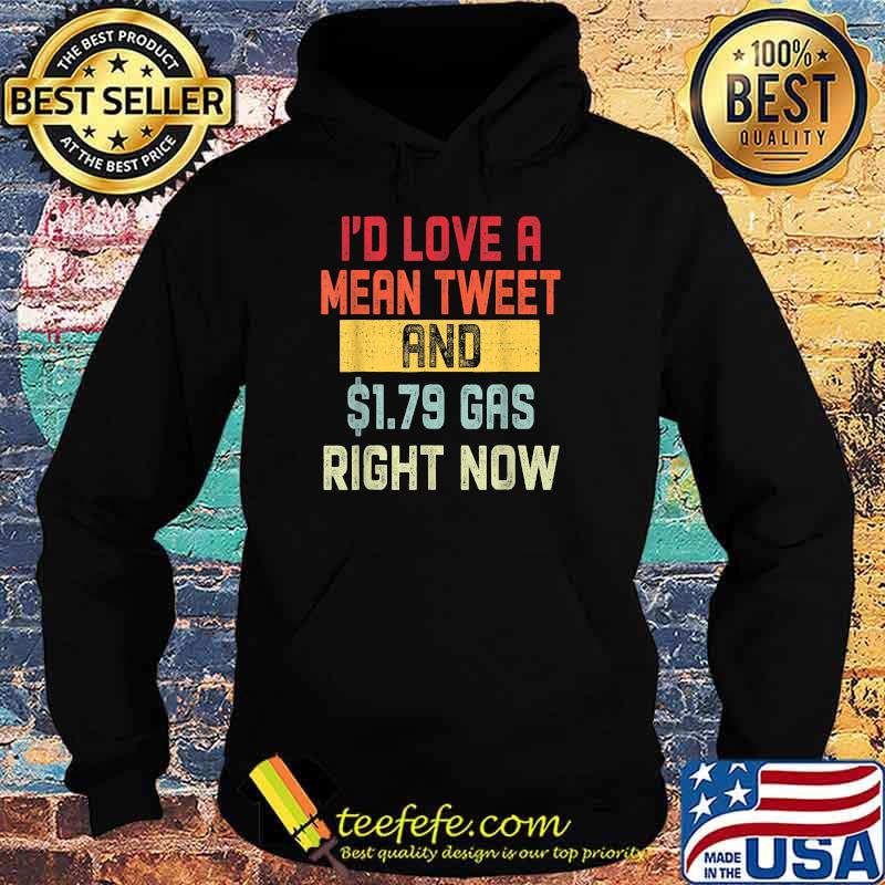 Id Love A Mean Tweet And 1.79 Gas Right Now Pro Trump T-Shirt Hoodie Id Love A Mean Tweet And 1.79 Gas Right Now Pro Trump T-Shirt Hoodie