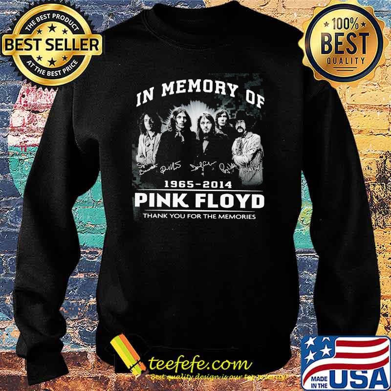 In Memory Of 1965 2014 Pink Floyd Thank You For the Memorie Shirt Sweater In Memory Of 1965 2014 Pink Floyd Thank You For the Memorie Shirt Sweater