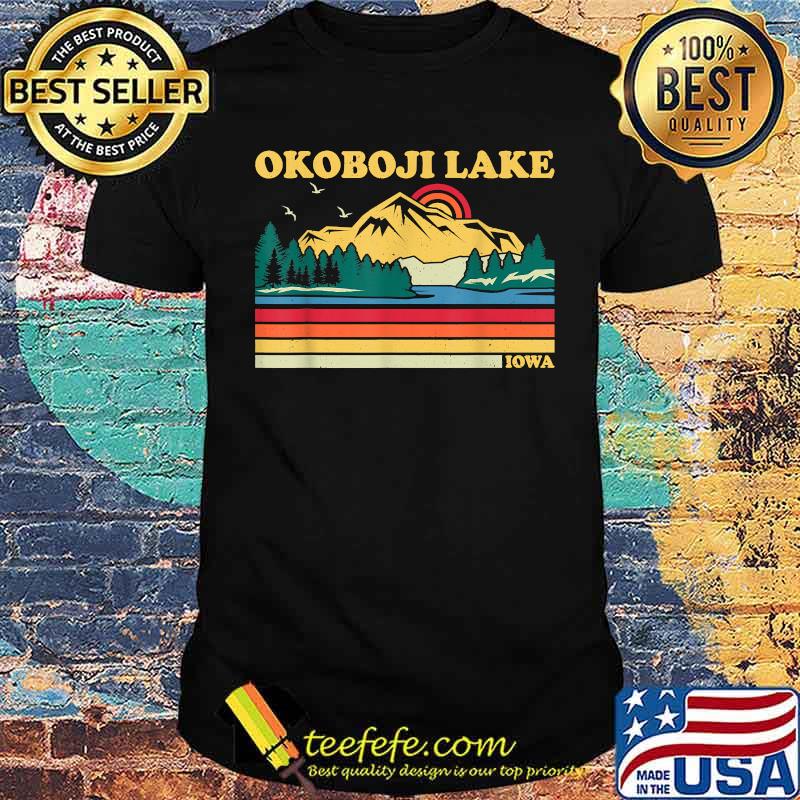 Iowa Okoboji Lake Vintage Shirt Iowa Okoboji Lake Vintage Shirt