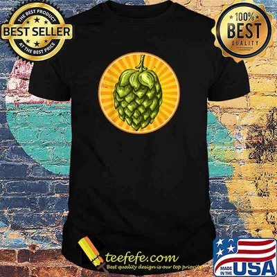 IPA Craft Beer Hops Logo T-Shirt