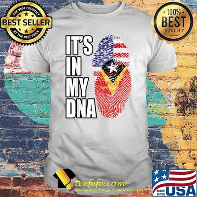 It's In My DNA American Flag Shirt
