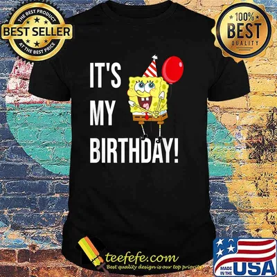 It's My Birthday!Mademark x SpongeBob T-Shirt