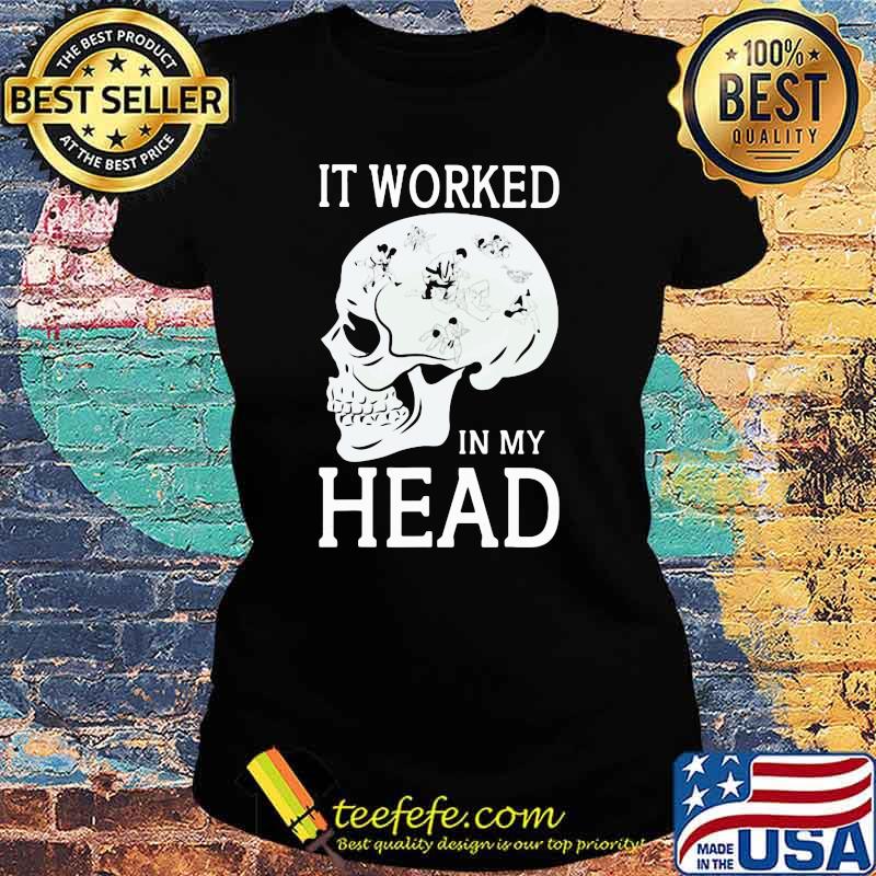It Worked In My Head Jiu Jitsu Skull Shirt Ladies tee It Worked In My Head Jiu Jitsu Skull Shirt Ladies tee