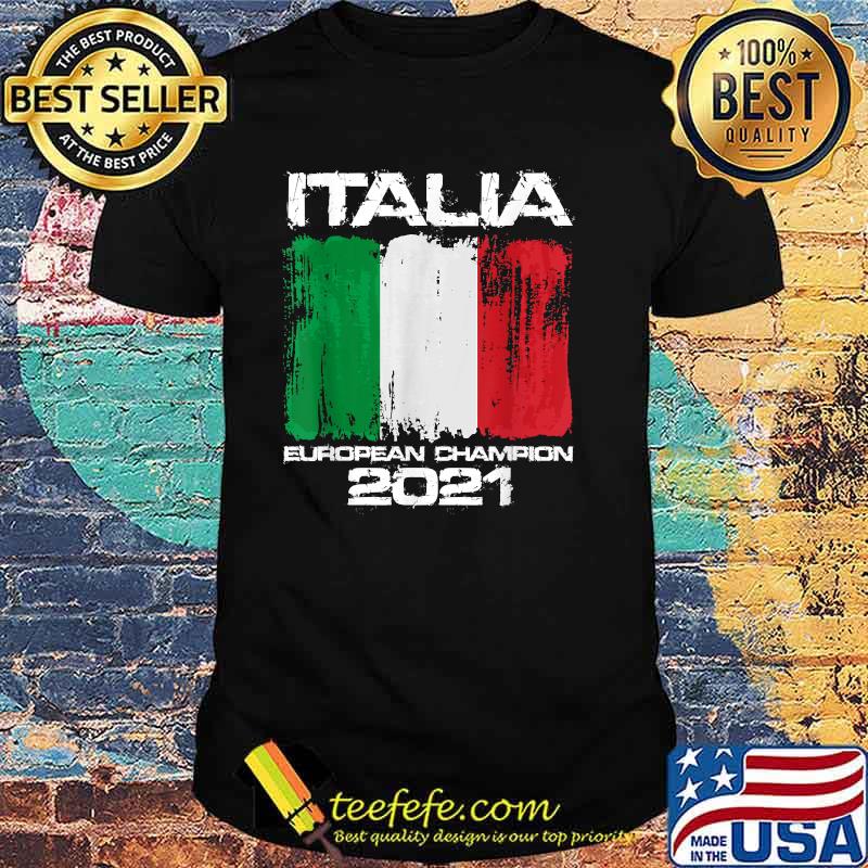 Italian European Champion 2021 Football Italy Flag T-Shirt