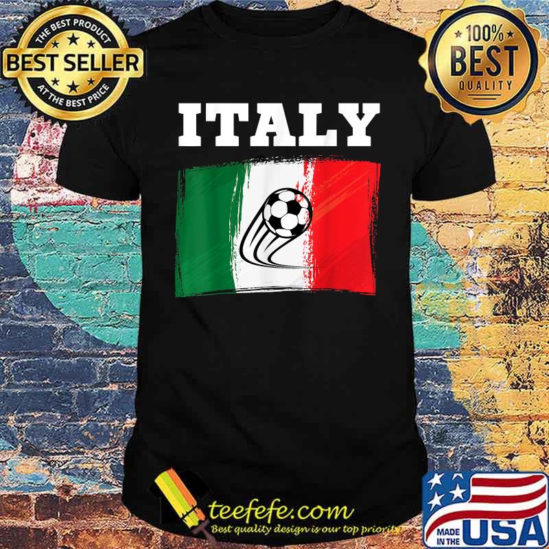 Italy Football Soccer Italian Flag Shirt