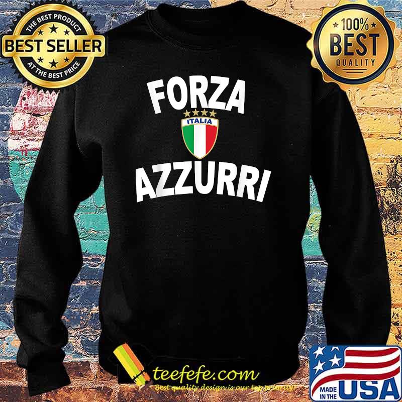 Italy Forza Azzurri Soccer Jersey Italia Flag Football Gift Shirt Sweater Italy Forza Azzurri Soccer Jersey Italia Flag Football Gift Shirt Sweater