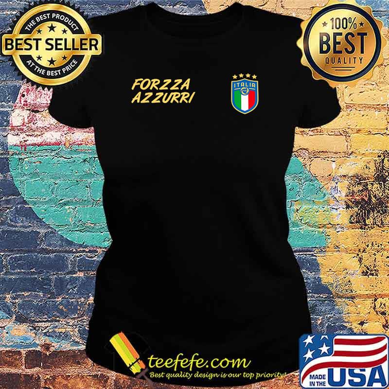 Italy Soccer Jersey Italia Flag Forza Azzurri Football Shirt Ladies tee Italy Soccer Jersey Italia Flag Forza Azzurri Football Shirt Ladies tee