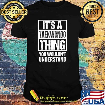 Its a taewondo thing you wouldnt understand T-Shirt
