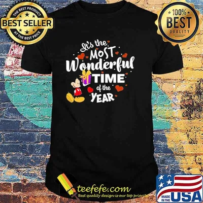 Its the most wonderful time of the year mickey shirt