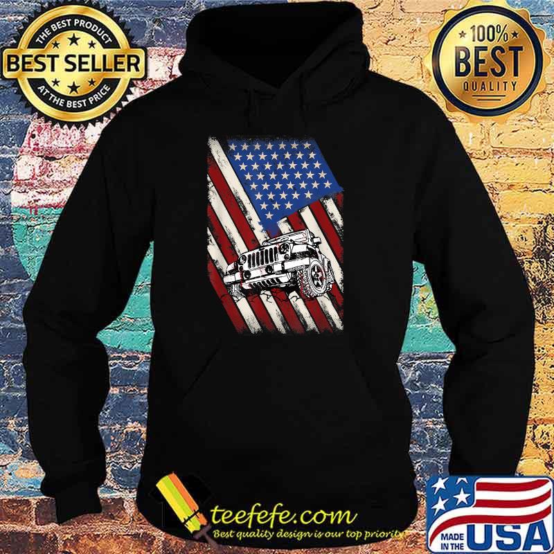 Jeep american flag Hoodie Jeep american flag Hoodie