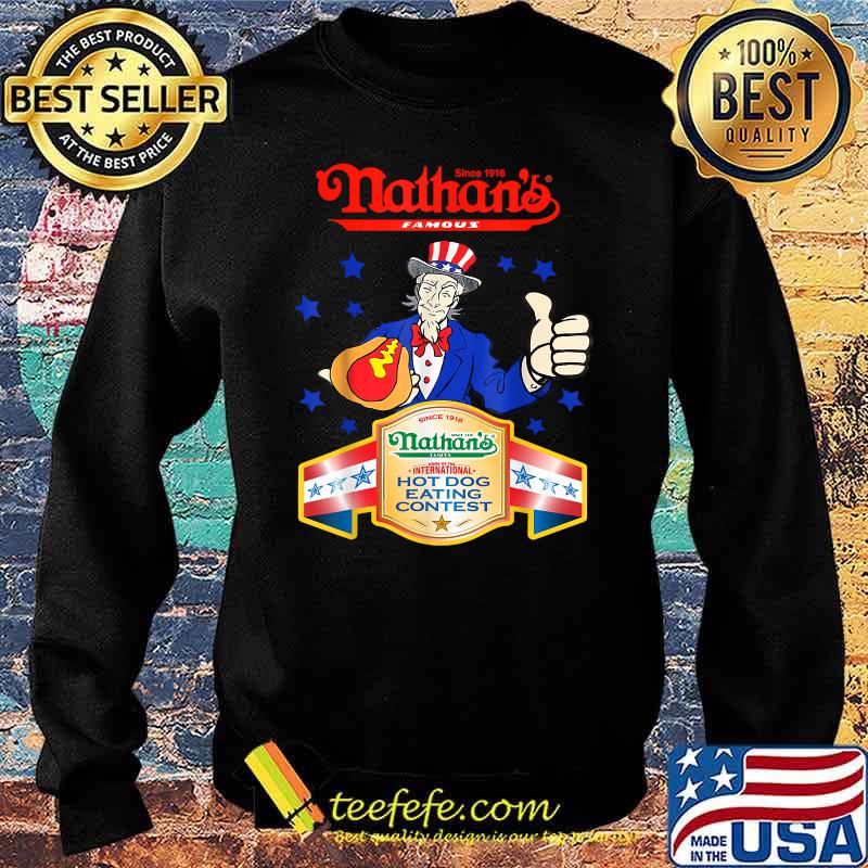 Joey Chestnut Nathans Hot Dog Eating Contest 2021 T-Shirt Sweater Joey Chestnut Nathans Hot Dog Eating Contest 2021 T-Shirt Sweater