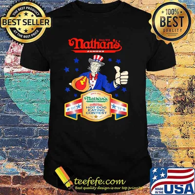 Joey Chestnut Nathans Hot Dog Eating Contest 2021 T-Shirt