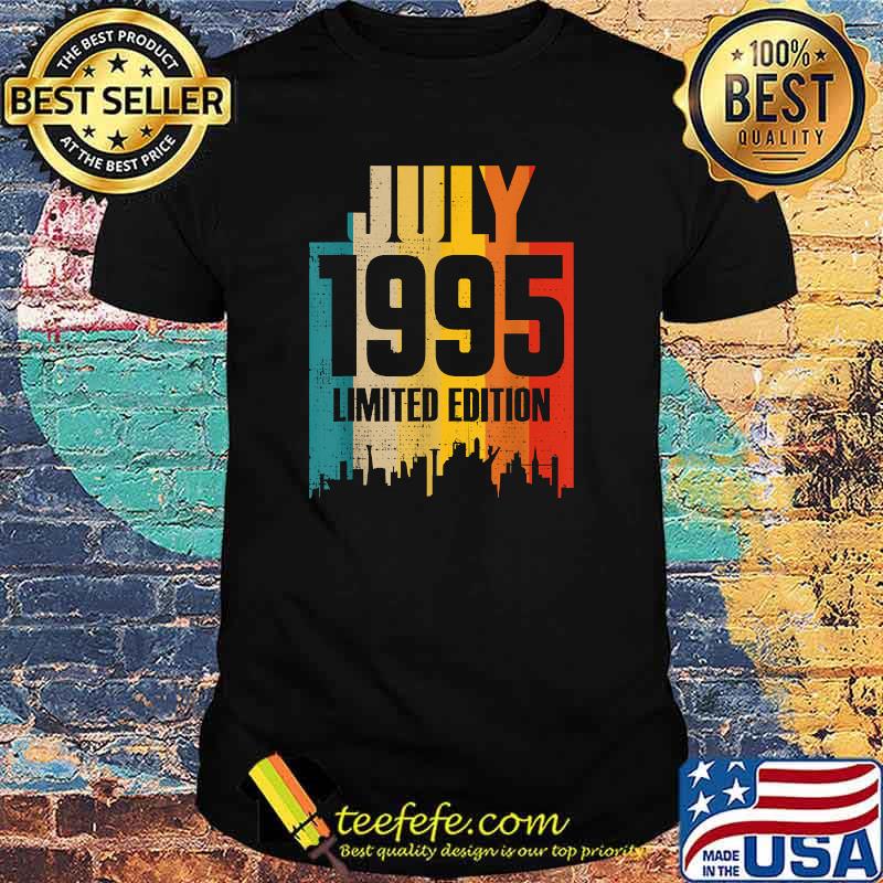 July 1995 Limited Edition Retro Vintage T-Shirt
