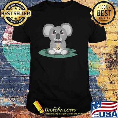 Kawaii Koala Boba Milk tea T-Shirt
